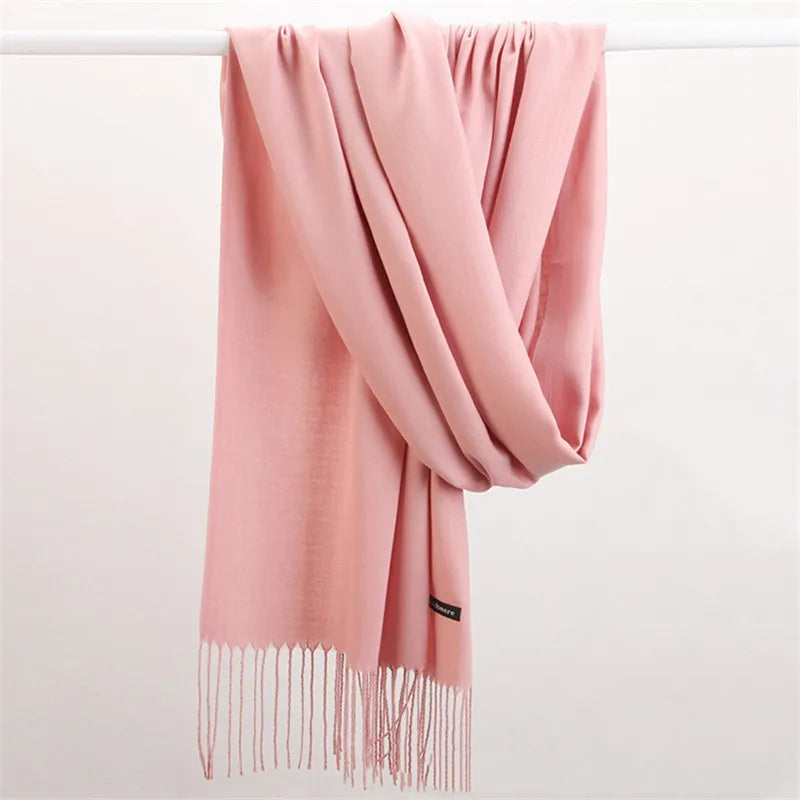 Warmer Pashmina Herbst-Winterschal für Damen, vielseitig tragbar, ein Must-have.