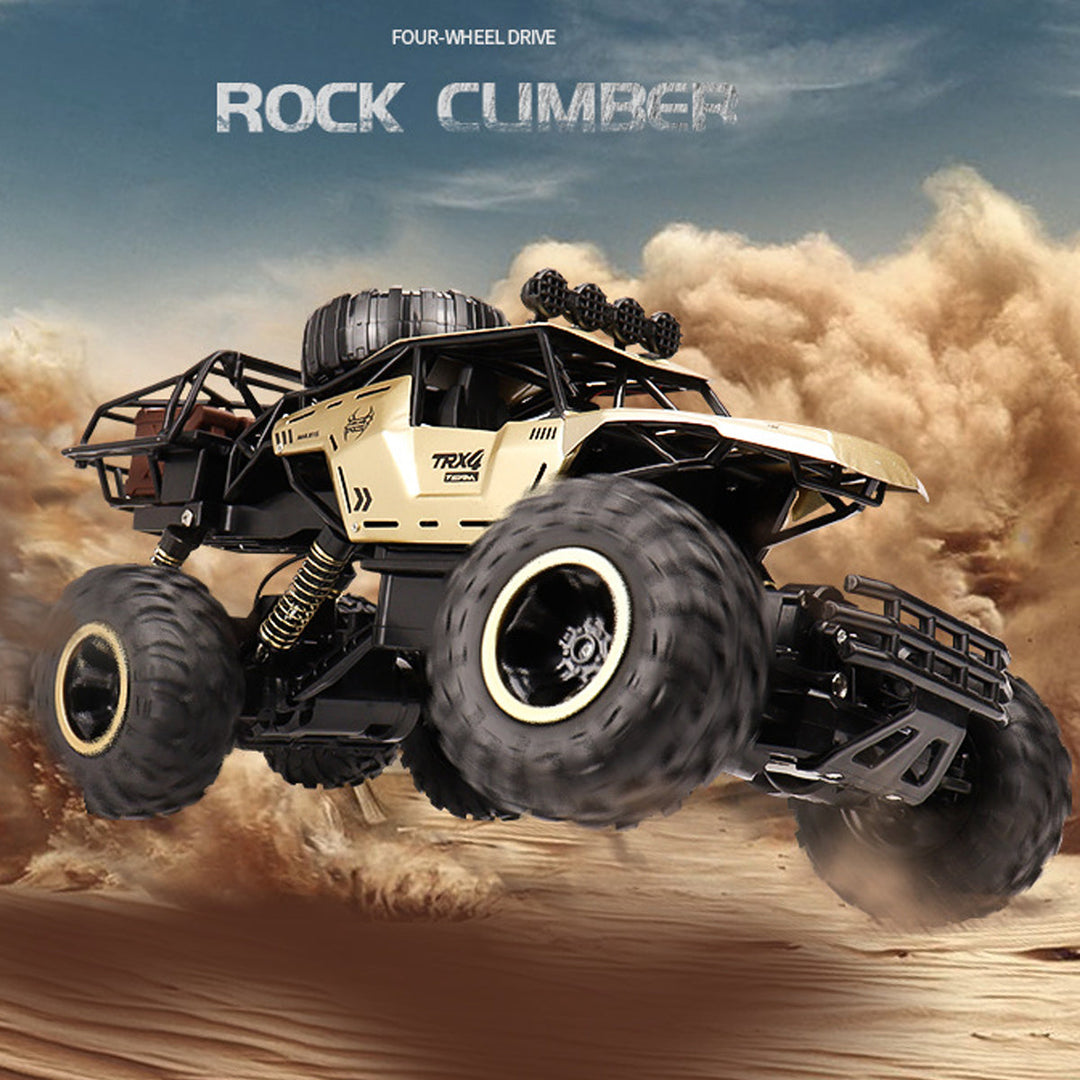Geländegängiger 6-Rad RC-Monster-Truck 1:12 für Kinder, robustes Outdoor-Spielzeug zum Fahren.