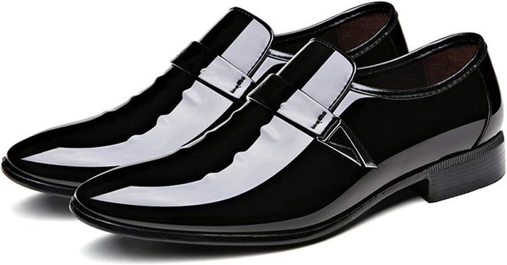 Zeitlose Herrenschuhe, schwarz, stilvoll für Business, entspannt für die Freizeit. Hoher Tragekomfort.