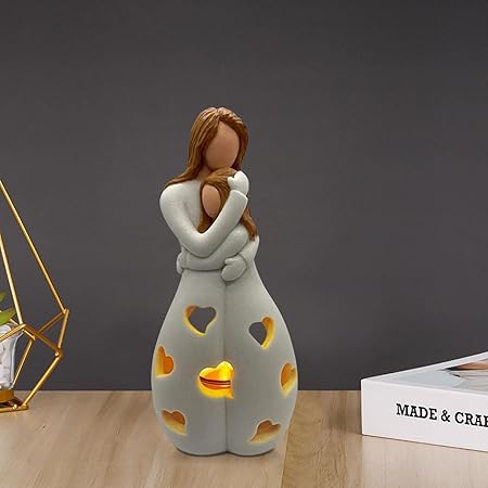 Herzförmige Romantik Tischleuchte LoveLight mit energiesparender LED-Beleuchtung.