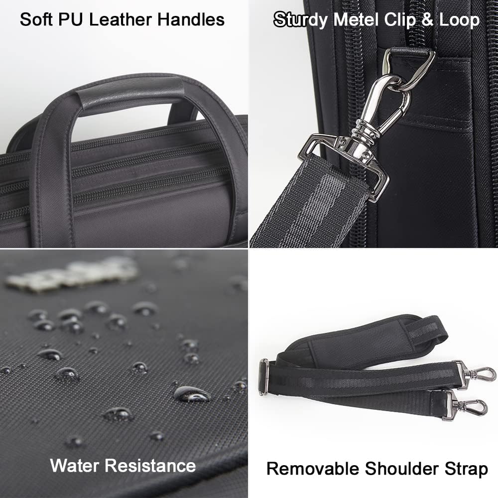 Hochwertige Herren Laptoptasche Business: Ideal für Organisation, Schutz und Stil in jeder Arbeitssituation.