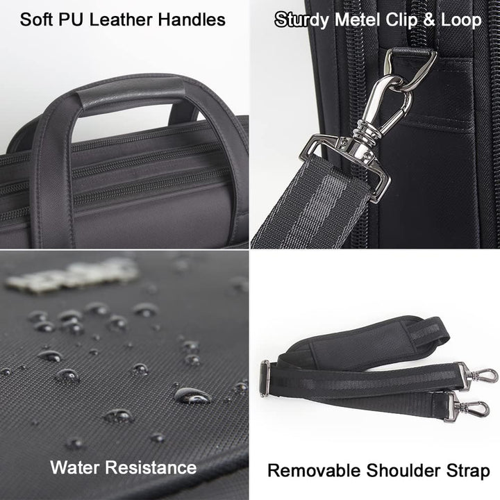 Hochwertige Herren Laptoptasche Business: Ideal für Organisation, Schutz und Stil in jeder Arbeitssituation.