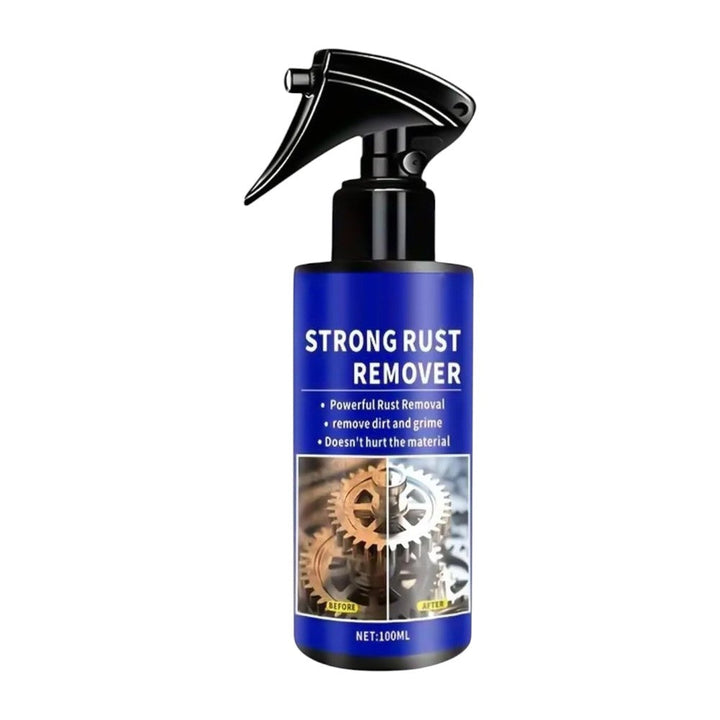 Metallpflege Rostentferner Spray. Schützt vor Neubildung von Rost und sorgt für saubere, glänzende Metalloberflächen.