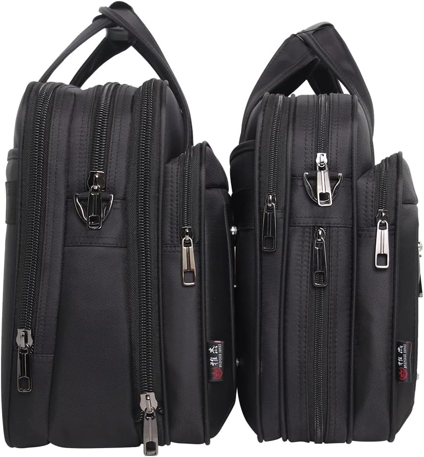 Herren Laptoptasche Business aus Canvas: Sicherer Schutz & Organisation für Notebooks und Dokumente.