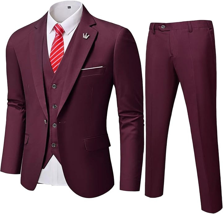 Festlicher Herrenanzug, zweiteilig. Elegant und komfortabel für Hochzeiten, Galas & Business-Meetings.