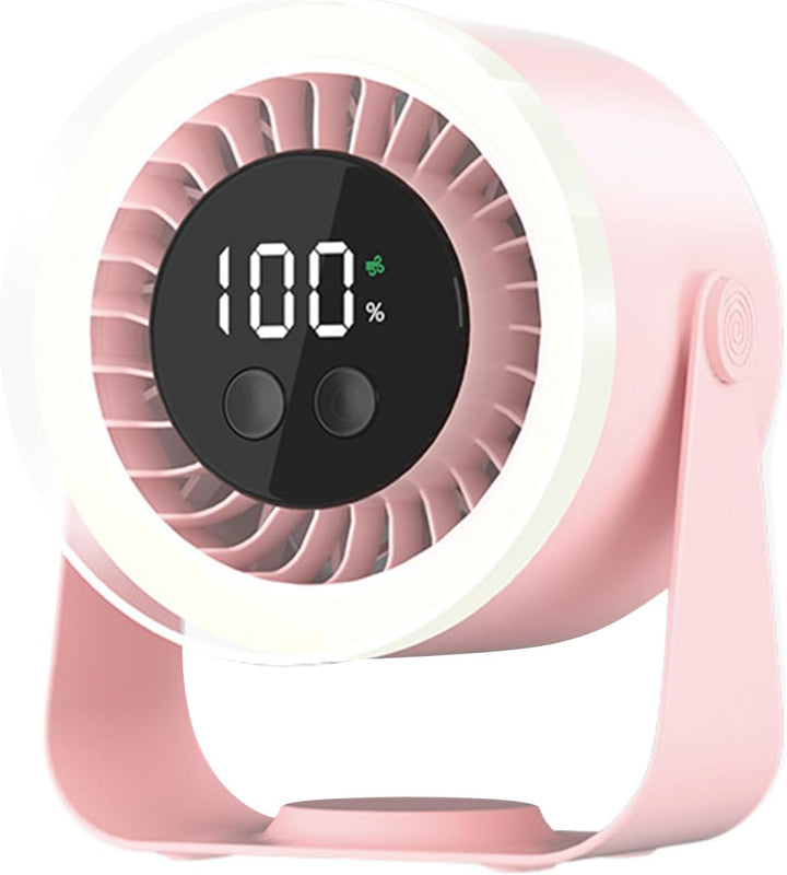 Auralis Akku-Tischventilator. Tragbar & leise. Perfekt für Outdoor-Abenteuer oder den Garten.