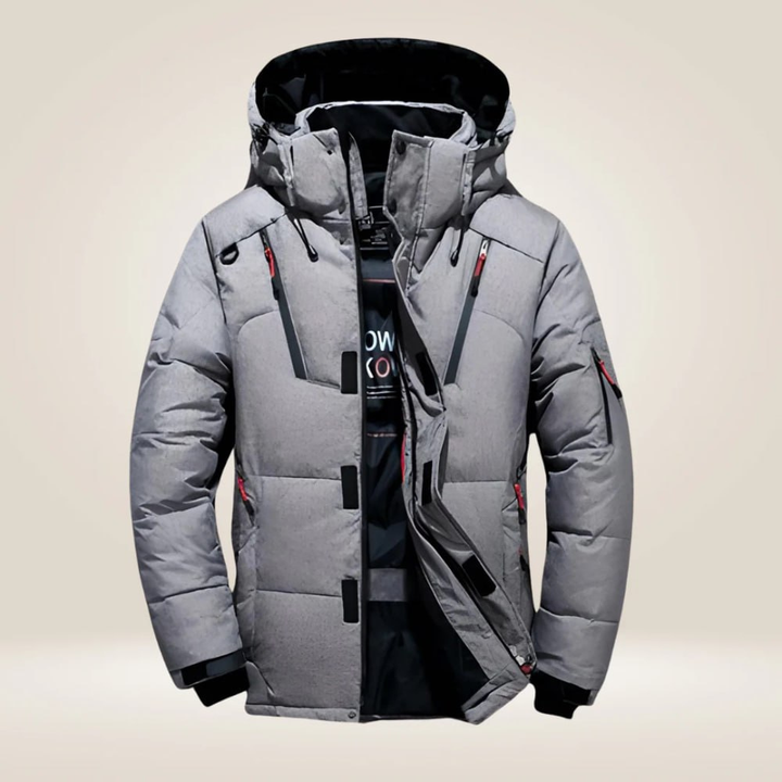 Winddichte & wasserabweisende Herren Winterjacke für optimalen Kälteschutz im Winter.