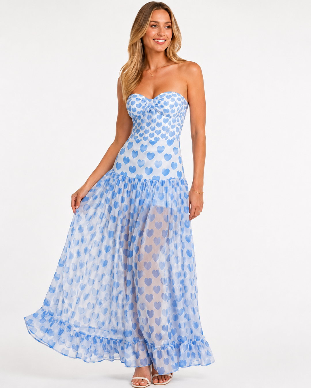 Stylisches Damen Bademode Set: Bedruckter Einteiler Bikini & Cover-Up für den Strandurlaub.
