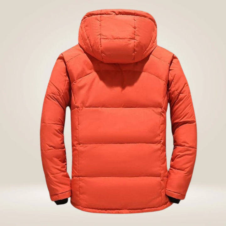 Warme Herren Freizeitjacke, wetterfest und winddicht, bequeme Winterjacke für jeden Tag.