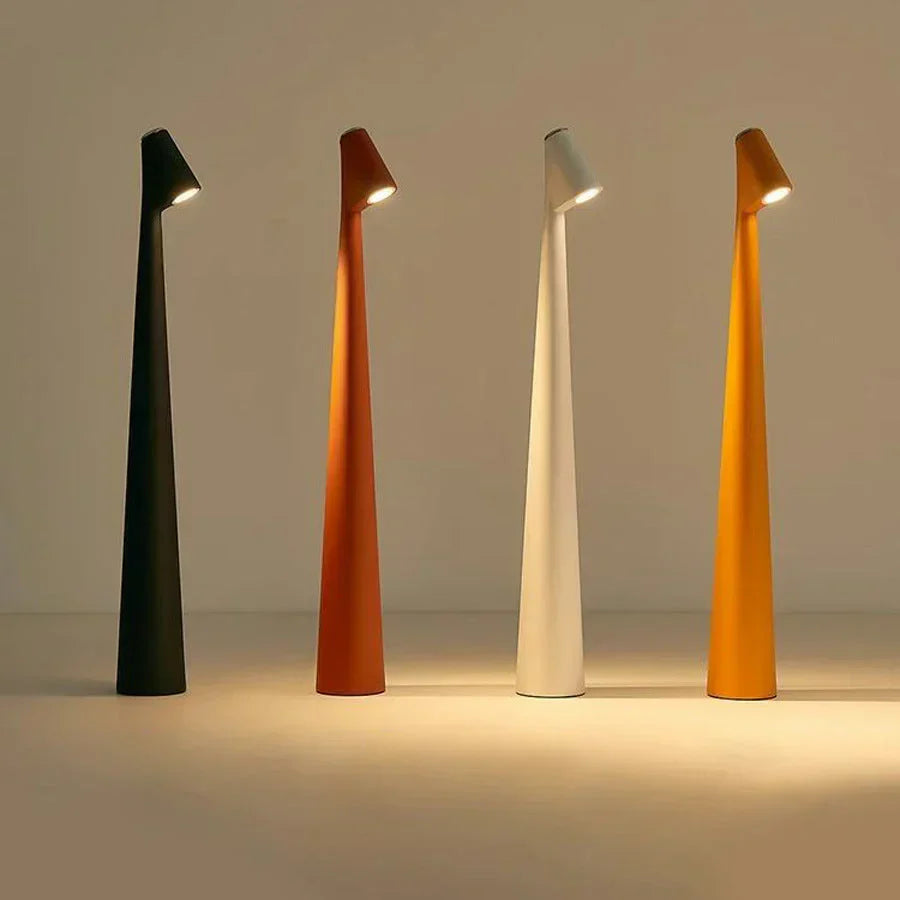 LunaLite stimmungsvolle kabellose LED-Tischlampe für gemütliches Ambiente im Wohnzimmer oder Schlafzimmer.