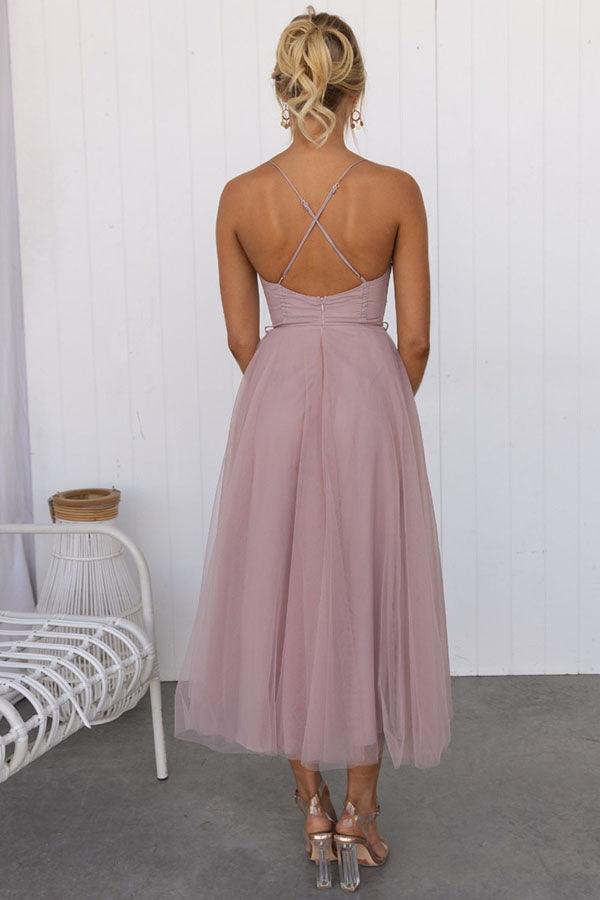 Modisches Maxikleid, Damen, ärmellos, knöchellang, fließender Stoff, bequemer Schnitt.