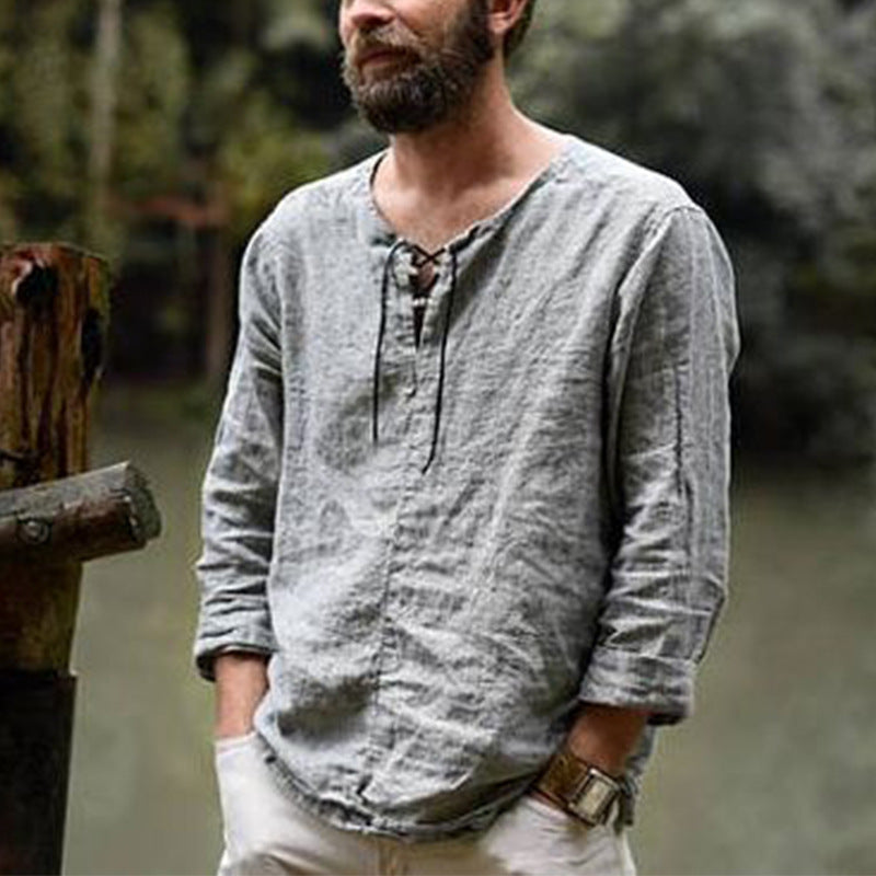 Vielseitiges Herren Sommer Top, ein Basic Oberteil für entspannte Freizeit-Looks. Optimaler Komfort.