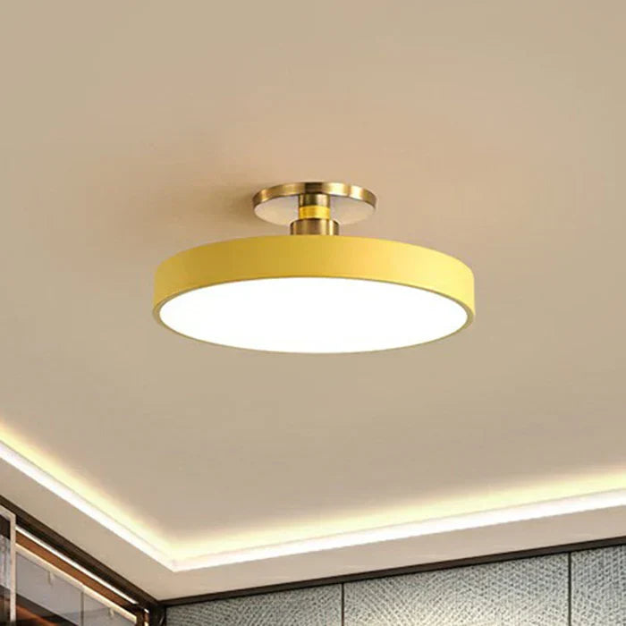 LED Deckenlampe NordicaGlow im skandinavischen Stil für Schlafzimmer, Kinderzimmer oder Wohnzimmer, hell und modern.