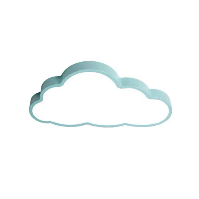 Verspielte Wolken LED Deckenleuchte, perfekte Kinderzimmerlampe mit sanftem LED-Licht für kleine Träumer.