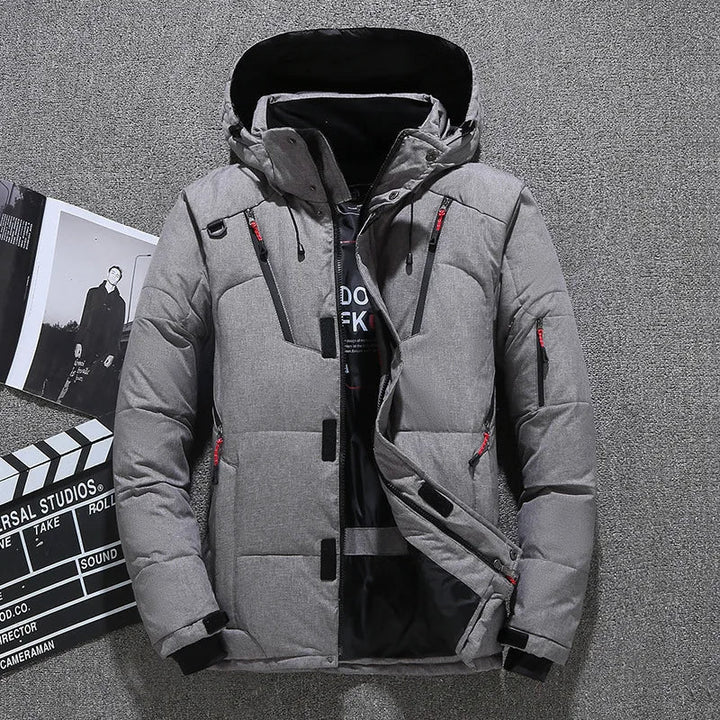 Herren Thermo-Skijacke, warm & winddicht, ideal für Wintersport und Piste.
