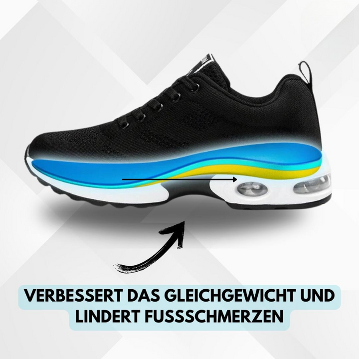 Ergonomische Damenschuhe für sanfte Gelenkentlastung und hohen Gehkomfort.
