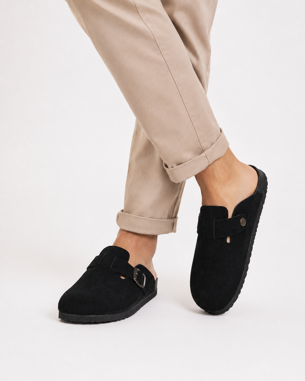 Robuste Herren-Sandalen im Retro-Stil mit effektivem Zehenschutz, ideal für Outdoor-Aktivitäten & Reisen.