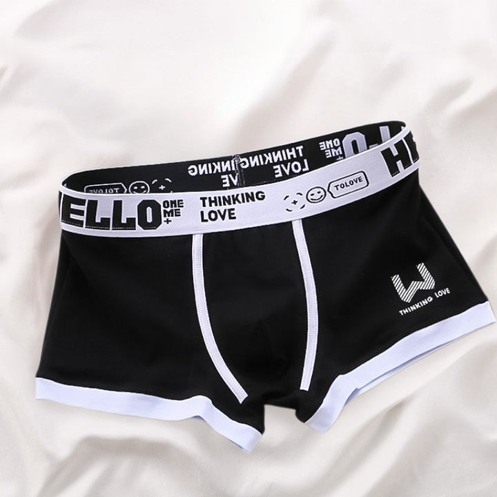 Luxuriöses Herren Boxershorts 6er Set, stylische Unterwäsche aus Komfort-Baumwollmischung.