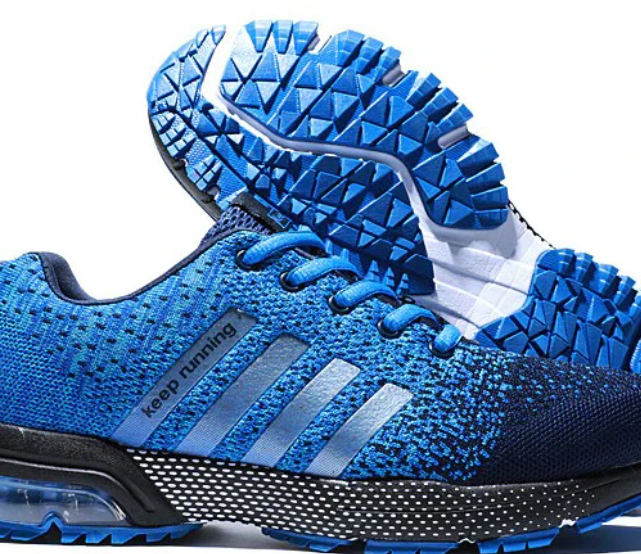 Vorderansicht der Movix Air Sneaker mit orthopädischer Unterstützung & Dämpfung.