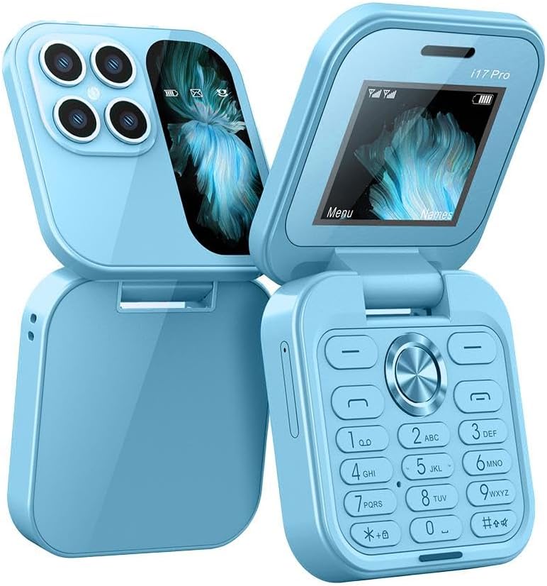 Modernes Klapp-Handy für Damen und Herren. Robust, kompakt und einfach zu bedienen. Mit Dual-SIM.
