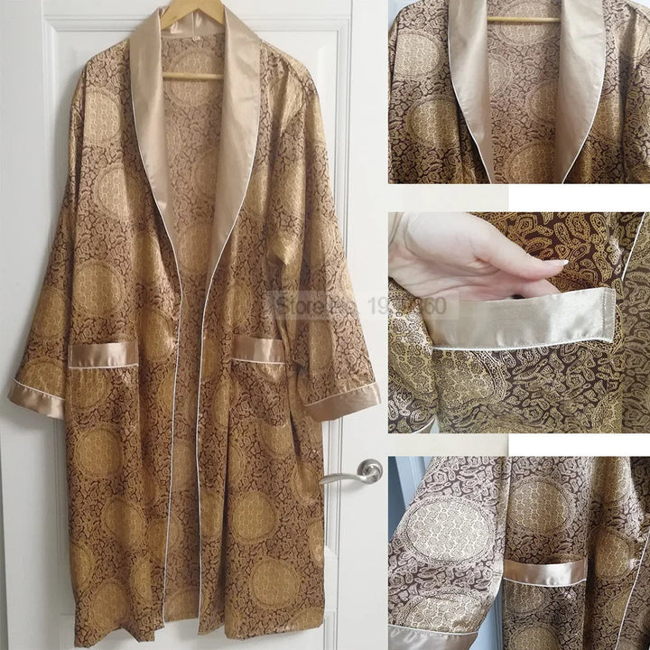 Hochwertiger Herren Bademantel in Luxus-Qualität. Elegant, komfortabel & perfekt als Homewear.
