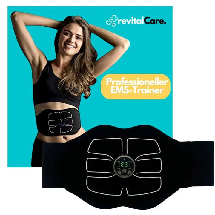 CorePulse EMS-Bauchtrainer für effektives Muskeltraining & Fettverbrennung zu Hause.
