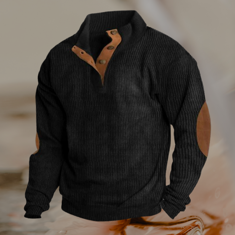 Lässiges Herren-Sweatshirt aus weichem Stoff, ideal für stilvolle Freizeit-Looks und täglichen Komfort.