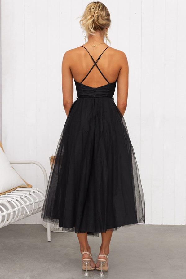 Damen Maxikleid, ärmellos, Träger, knöchellang, in Bewegung, für Sommerfeste.