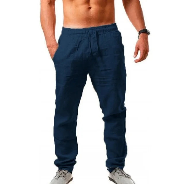 Atmungsaktive Herrenhose für Freizeit, Reisen und Spaziergänge, ideal für langanhaltenden Tragekomfort.
