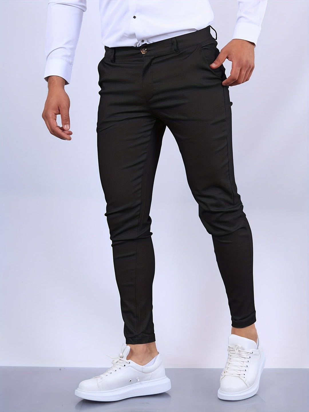 Elegante Herren Chino Noah: die stilvolle Hose für Business, Abend & besondere Anlässe.