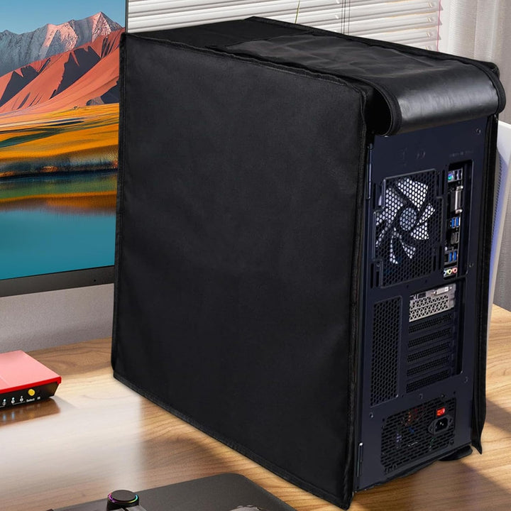 Schützen Sie Ihre Elektronik: Wasserdichter CPU Staubschutz mit Reißverschlüssen, 1+1 gratis. PC Zubehör.