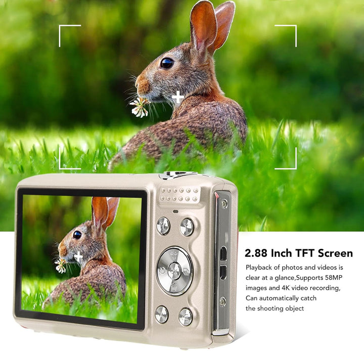 58MP Fotokamera mit 4K Video und 16x Zoom; perfekt für hochauflösende Aufnahmen.