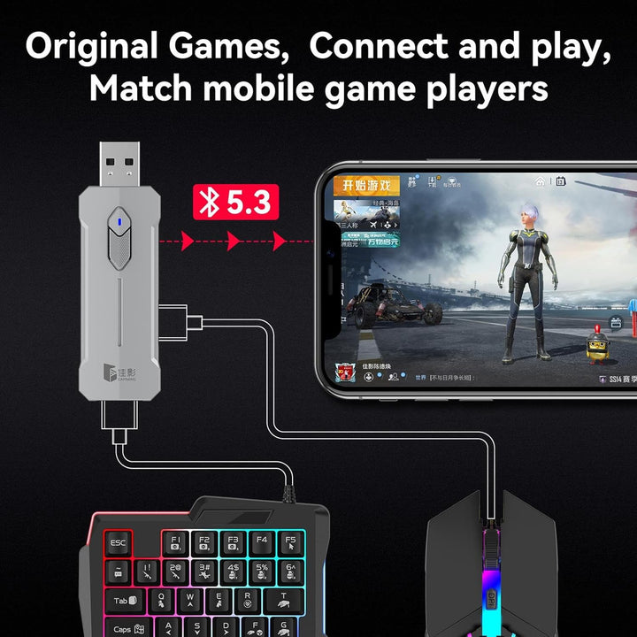 Gaming-Tastatur mit RGB-Beleuchtung, Anti-Ghosting & taktilem Feedback für präzises Gameplay. Ergonomisches Design.