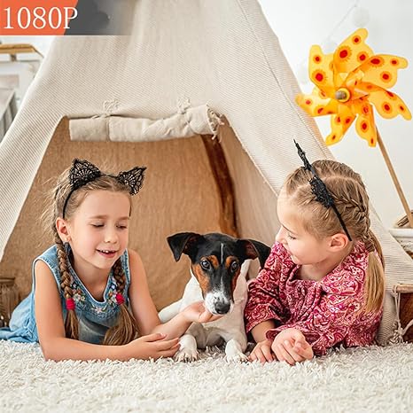 Kompakte 1080P Mini WLAN Kamera für diskrete Überwachung; ideal als Innen- oder Außenkamera mit App-Steuerung.