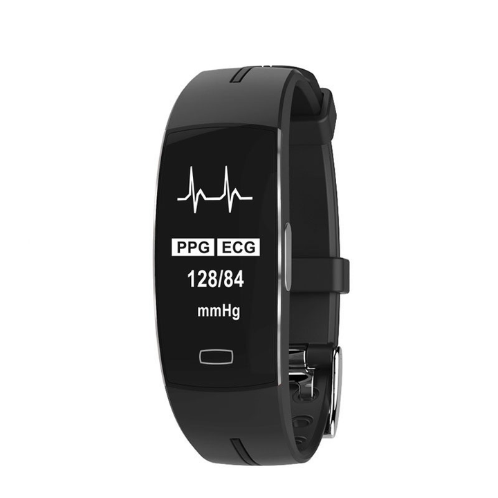 Modernes Design der Smartwatch im Seitenprofil, schlank und elegant für Damen und Herren.