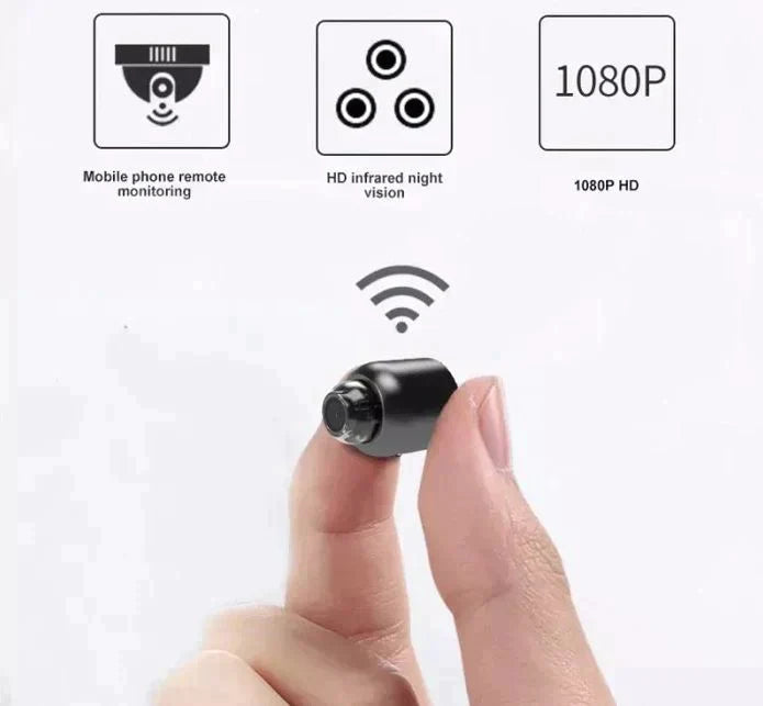 Robuste WiFi-Sicherheitskamera, geeignet als Innenkamera & Außenkamera für umfassende Heimüberwachung.