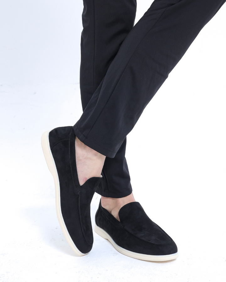 Herren Komfortschuhe: Loafer mit extra Polsterung für ganztägigen Komfort.