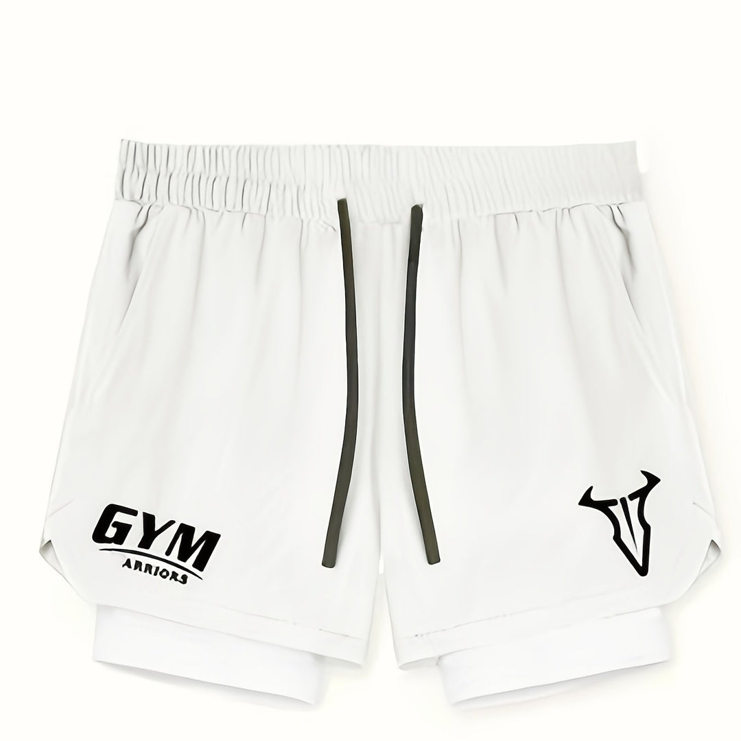 Schnelltrocknende Herren Trainingsshorts für optimale Hygiene und Komfort bei intensivem Workout.