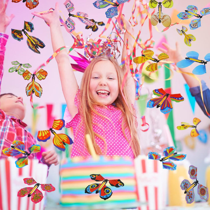 Wiederverwendbare magische Schmetterlinge, die fliegen & Kinderaugen zum Leuchten bringen; tolles Spielzeug.