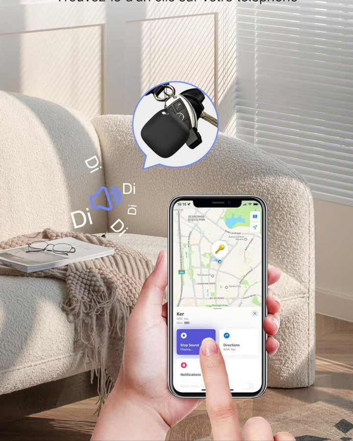Diskreter GPS-Tracker für Kinder. Bietet Eltern Sorgenfreiheit durch präzise Kinder-Ortung.