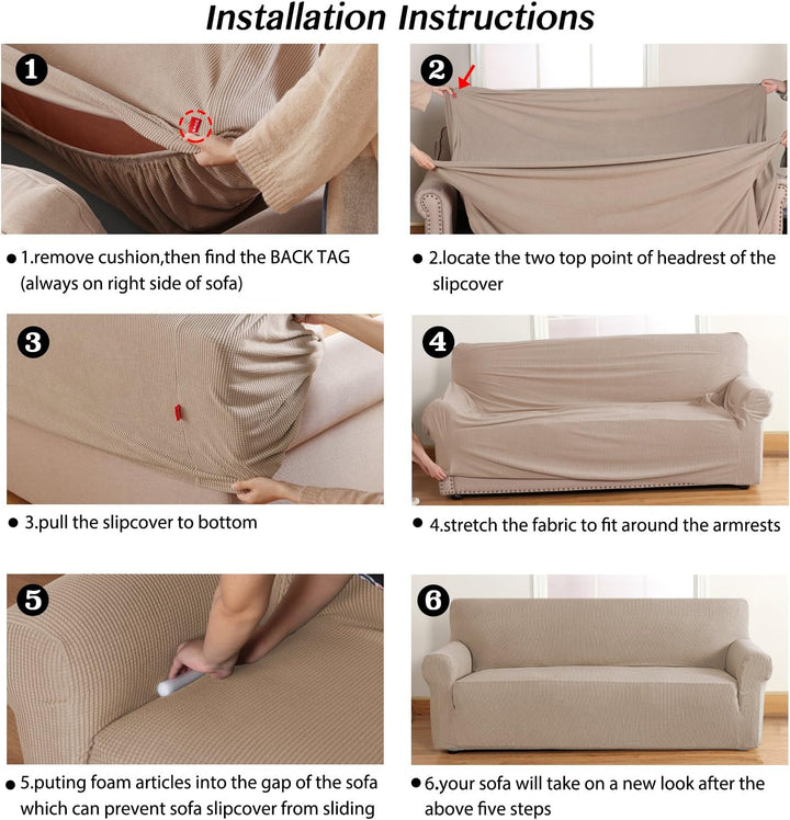 Stretch-Sesselbezug CoverFlex, haustierfreundlich & waschbar. Perfekter Möbelschutz für Sessel.