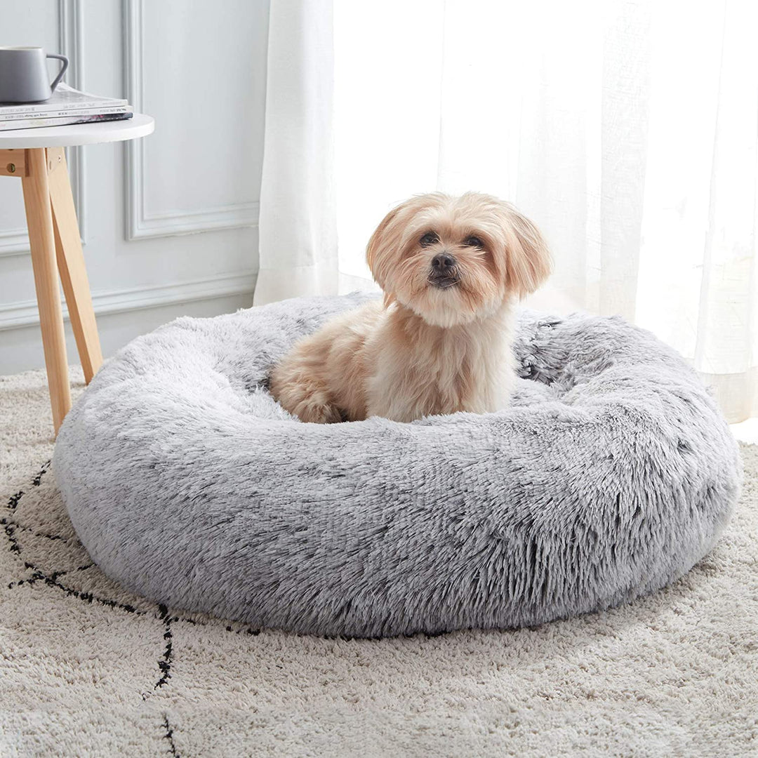Flauschiges Hundebett Wolke für ruhigen & stressfreien Schlaf, extra weich & beruhigend.