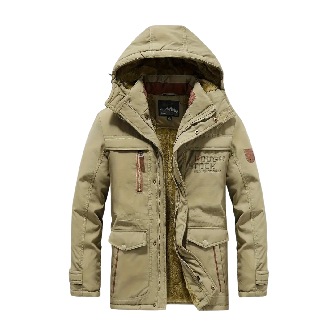 Wasserdichte & winddichte Herren Funktionsjacke Kaspar, gefüttert. Robust für Herbst & Winter, schützt vor Wind und Wetter.