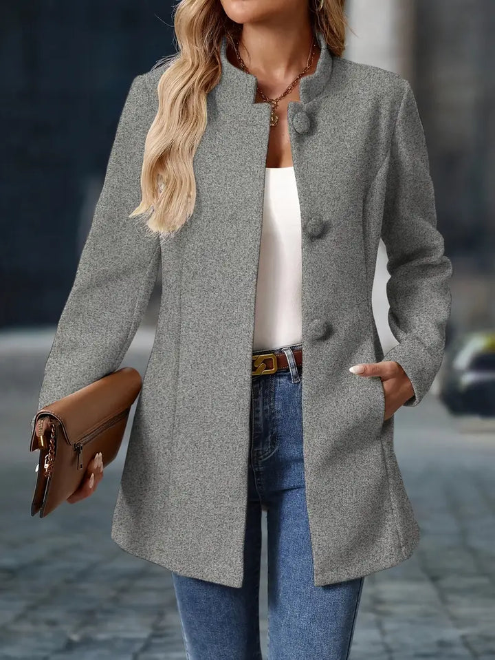 Damen Jacke für Business Casual. Zeitloser Schnitt, eleganter Alltagsstil.