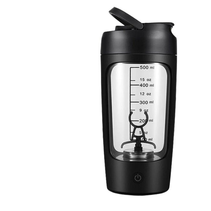 Elektrischer Protein-Shaker, USB-wiederaufladbar, für klumpenfreie Sportnahrung & Fitness-Drinks unterwegs.