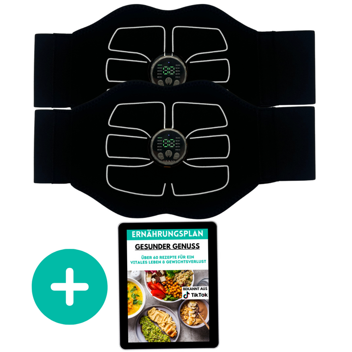 CorePulse EMS-Bauchtrainer für einfaches Heimtraining und intensive Muskelstimulation der Bauchmuskeln.