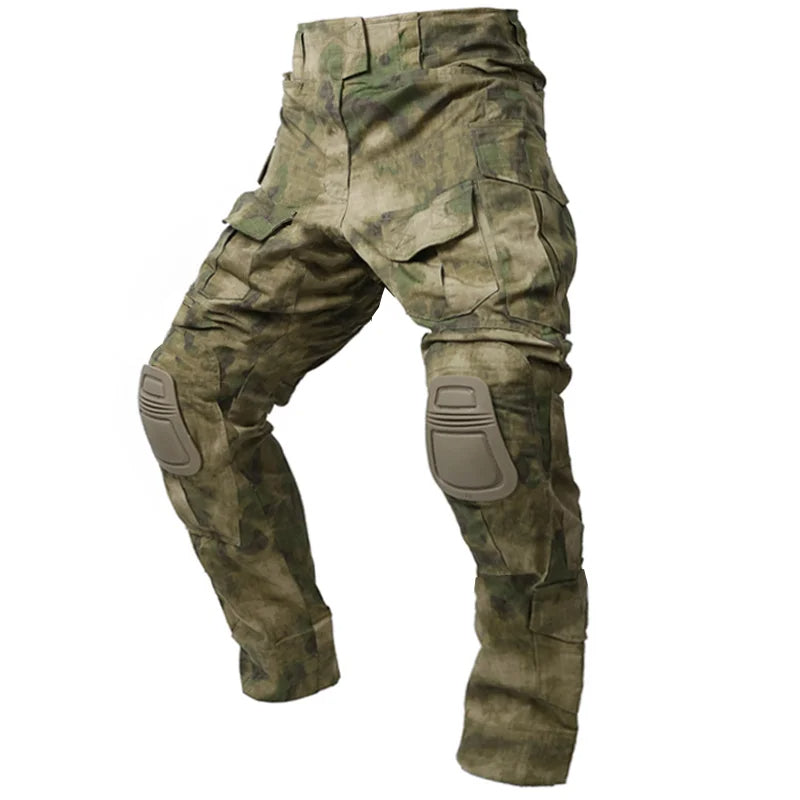 Herren Cargohose Tobias mit integriertem Knieschutz, ideal für Outdoor-Aktivitäten & Arbeit.