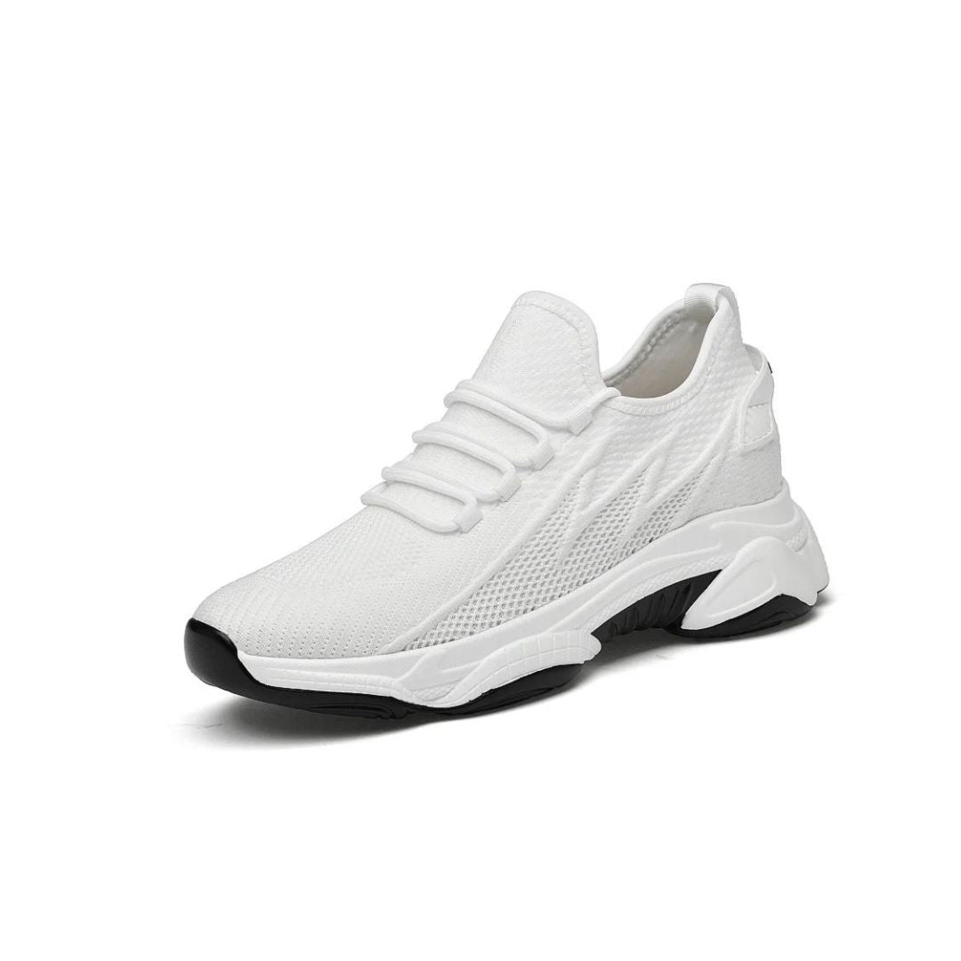 Herren Sneaker mit diskreter Höhenerhöhung; stilvolles Design für mehr Selbstbewusstsein im Alltag.