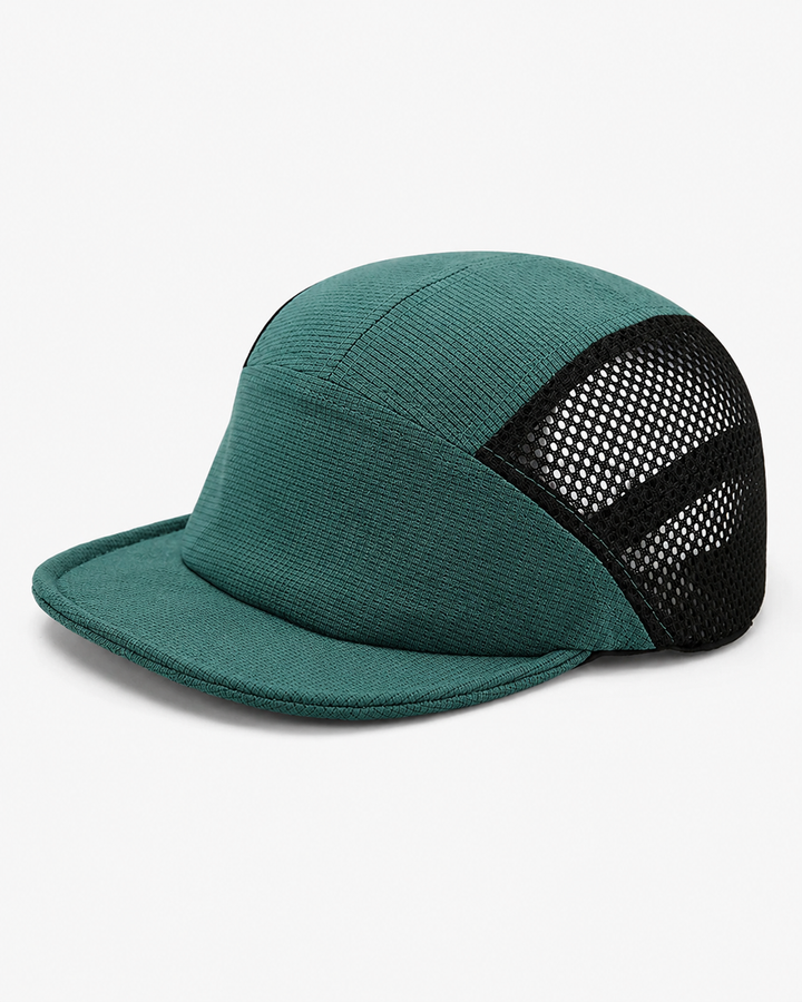 Perfekte Wanderkappe, schnelltrocknend & mit UV-Schutz. Mesh-Design für Belüftung, ideal für sonnige Tage.