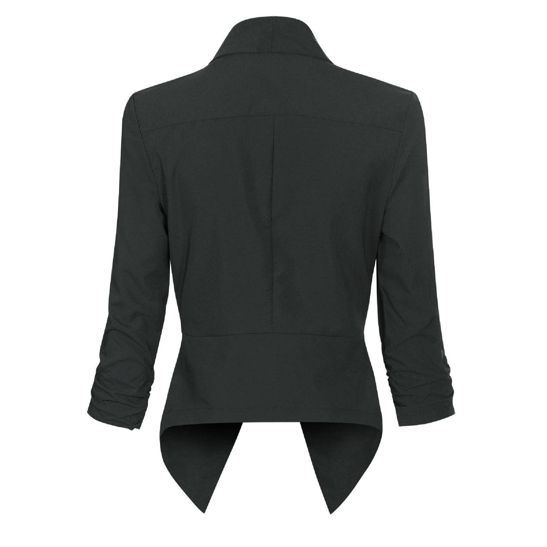 Stylischer offener Damen-Blazer, Langarm, ideal zum Schichten über Blusen & Kleider. Vielseitig.